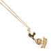 Tottenham Hotspur FC 18ct Gold Plated on Silver Pendant & Chain