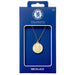 Chelsea FC Gold Finish Crest Necklace