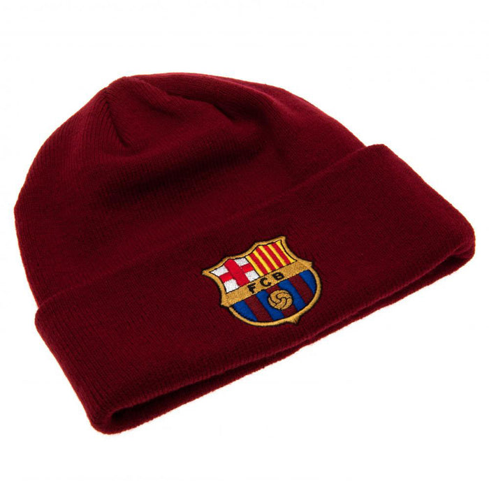 FC Barcelona Red Cuff Beanie