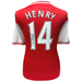 Arsenal FC Henry Centenary Retro Signed Shirt