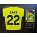 Arsenal FC Raya Signed Shirt (Framed)
