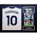 Tottenham Hotspur FC Maddison Signed Shirt (Framed)