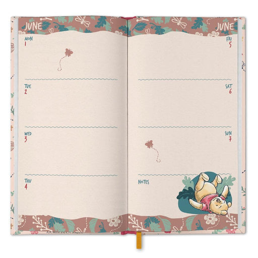 Winnie The Pooh Slim Diary 2026