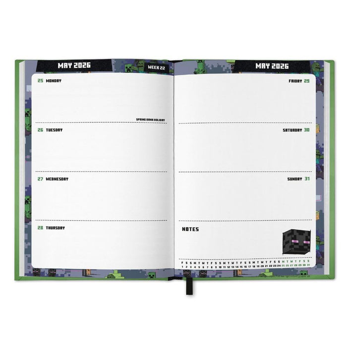 Minecraft A5 Diary 2026
