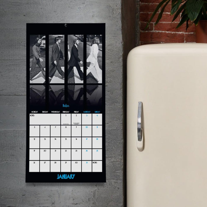The Beatles Square Calendar 2026