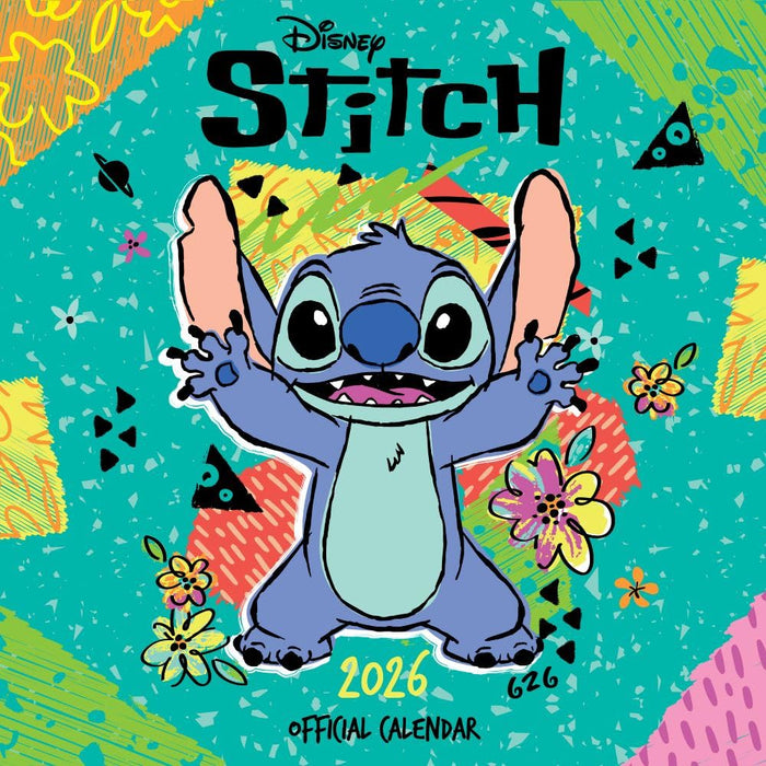 Lilo & Stitch Square Calendar 2026