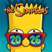 The Simpsons Square Calendar 2026