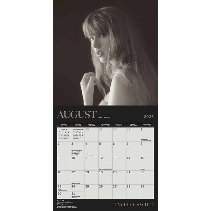 Taylor Swift Mini Calendar 2026