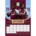 Aston Villa FC A3 Calendar 2026