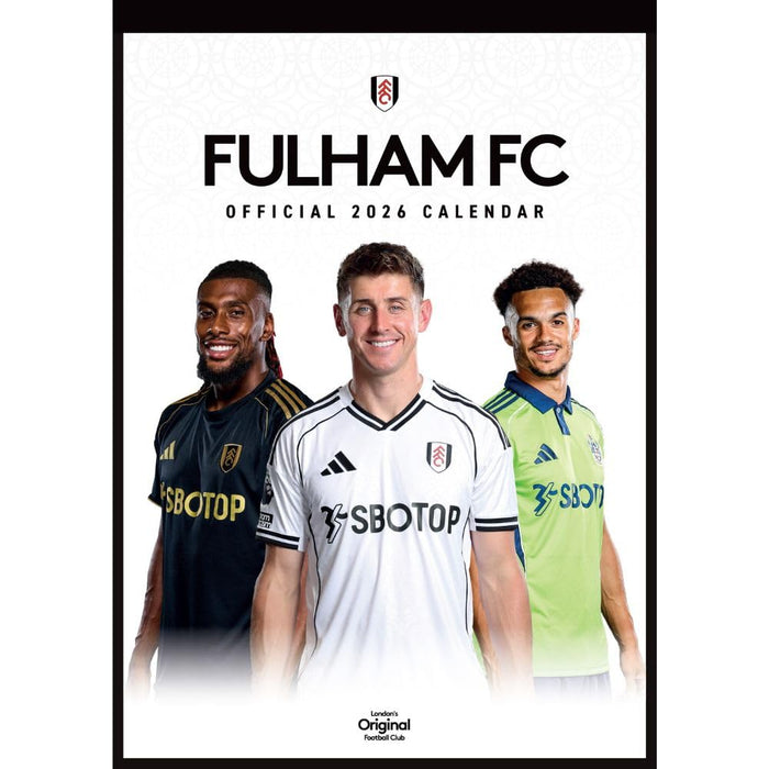 Fulham FC A3 Calendar 2026