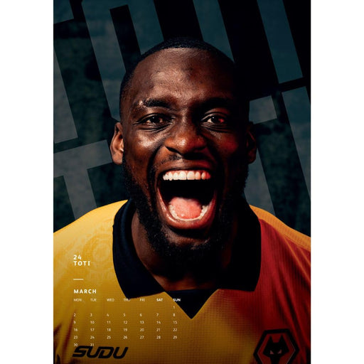 Wolverhampton Wanderers FC A3 Calendar 2026