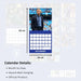 Chelsea FC Legends Square Calendar 2026