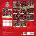 Liverpool FC Legends Square Calendar 2026