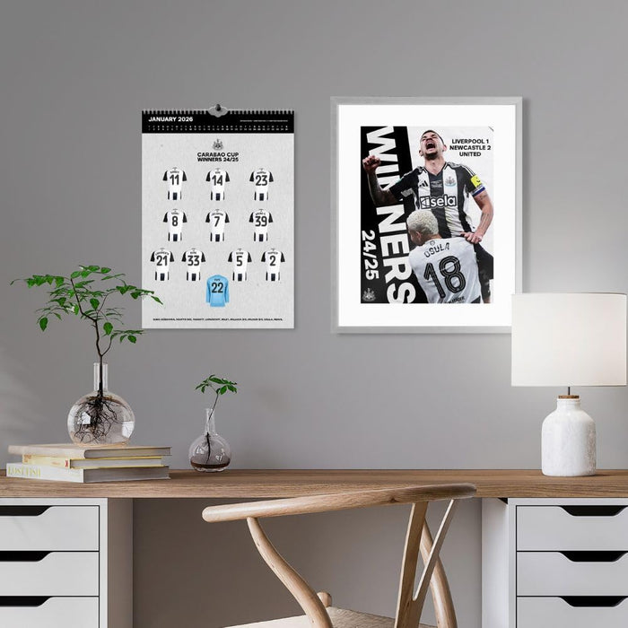 Newcastle United FC Deluxe Calendar 2026