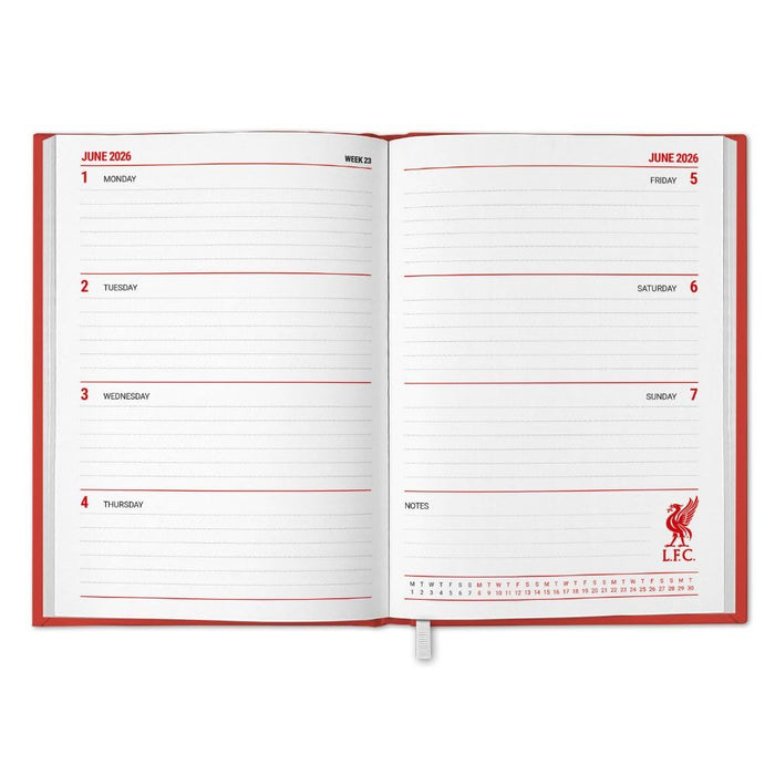 Liverpool FC Calendar & Diary Musical Gift Box 2026