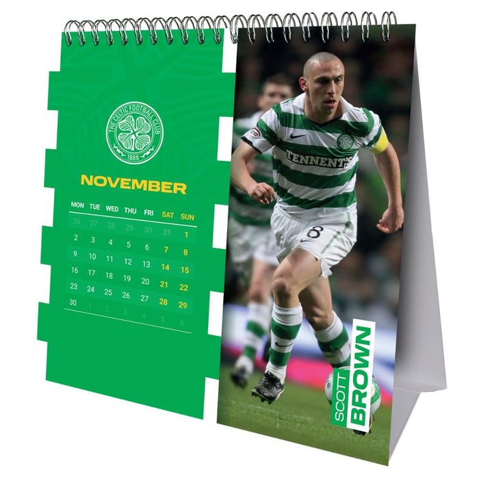 Celtic FC Desktop Calendar 2026