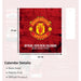 Manchester United FC Desktop Calendar 2026