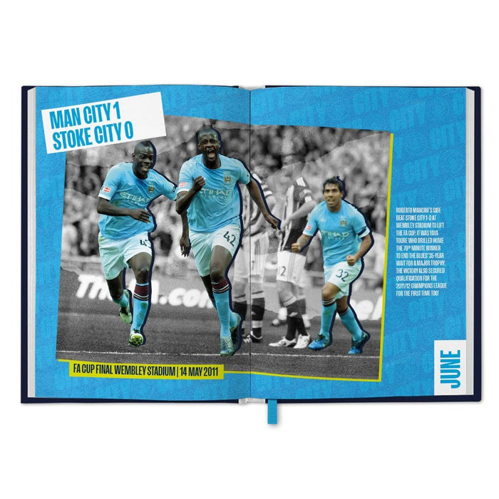 Manchester City FC A5 Diary 2026