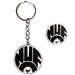 Newcastle United FC Retro 83-88 Crest Keyring & Badge Set