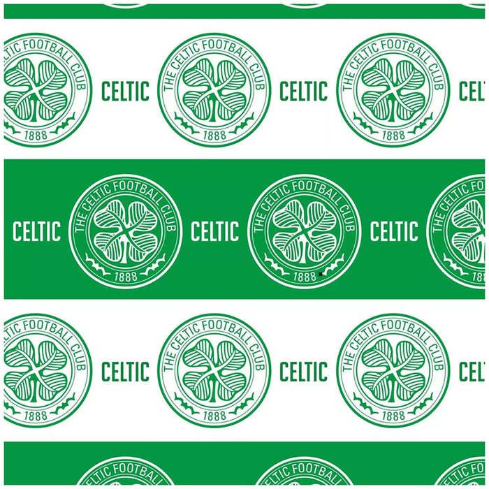 Celtic FC Text Gift Wrap