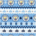 Manchester City FC Christmas Gift Wrap