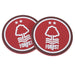 Nottingham Forest FC 2pk Coaster Set