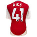 Arsenal FC Rice Signed Shirt