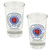 Rangers FC 2pk Shot Glass Set