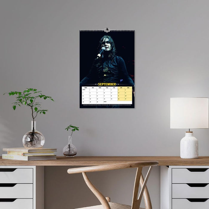 Ozzy Osbourne A3 Calendar 2026