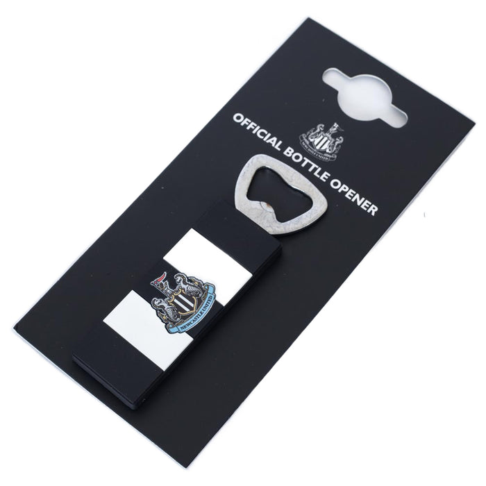 Newcastle United FC PVC Crest Magnetic Bottle Opener