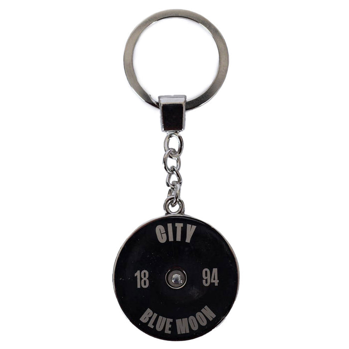 Manchester City FC Fidget Spinner Keyring