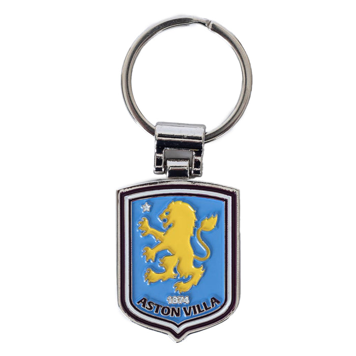 Aston Villa FC Boxed Crest Keyring