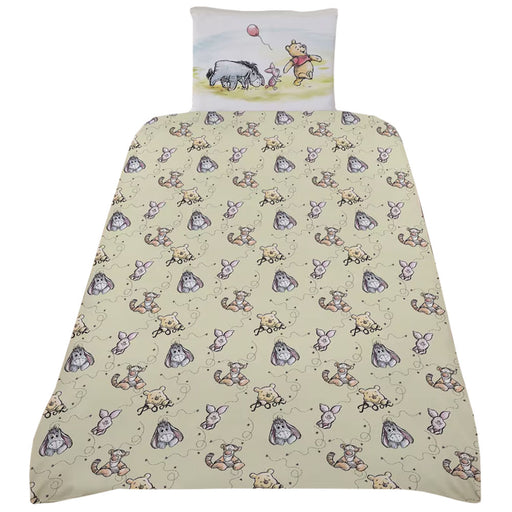 Winnie The Pooh Single Duvet Set