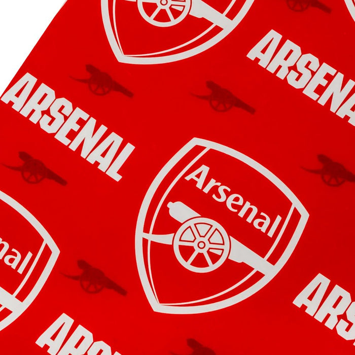 Arsenal FC Text Gift Wrap - Excellent Pick