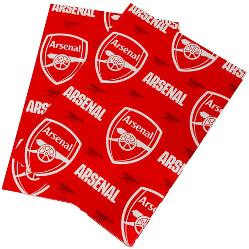 Arsenal FC Text Gift Wrap - Excellent Pick