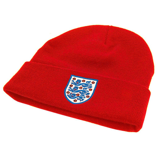 England FA Red Cuff Beanie - Excellent Pick