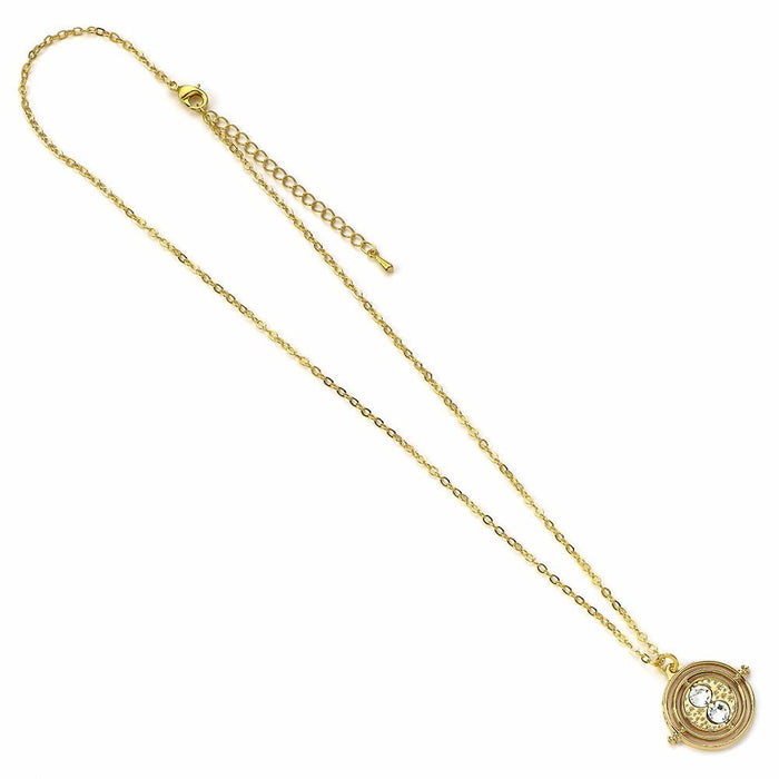 Harry Potter Gold Plated Fixed Time Turner Necklace - Excellent Pick