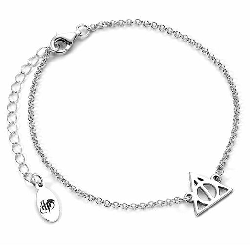 Harry Potter Sterling Silver Charm Bracelet Deathly Hallows - Excellent Pick