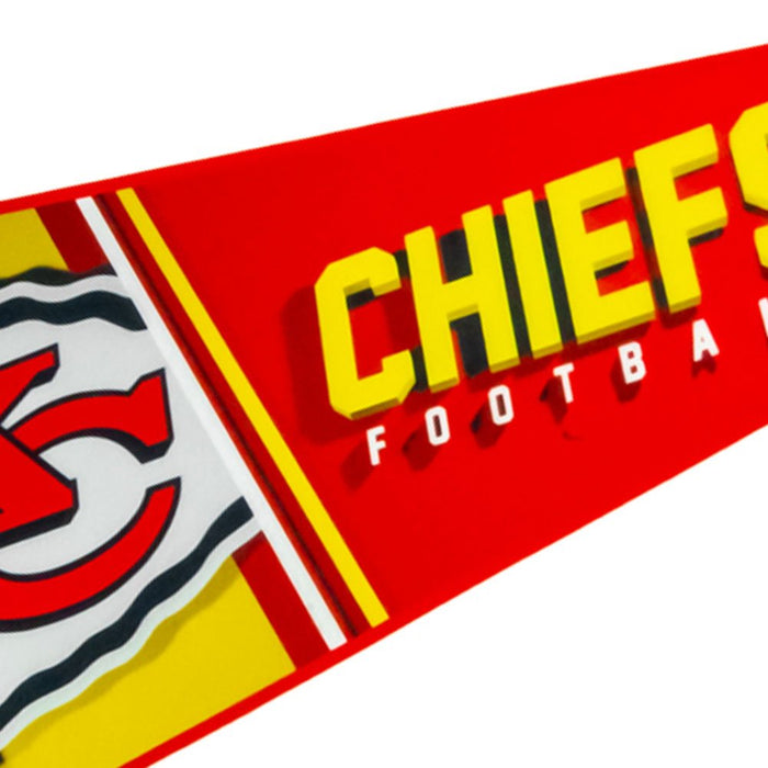 Kansas City Chiefs Classic Felt Pennant - Excellent Pick