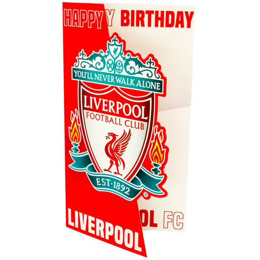 Liverpool FC Crest Birthday Card - Excellent Pick