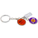 Los Angeles Lakers Charm Keyring - Excellent Pick