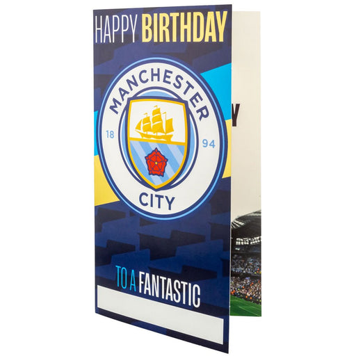 Manchester City FC Personalised Birthday Card - Excellent Pick
