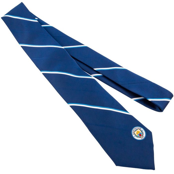 Manchester City FC Stripe Tie - Excellent Pick