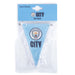 Manchester City FC Triangular Mini Pennant - Excellent Pick