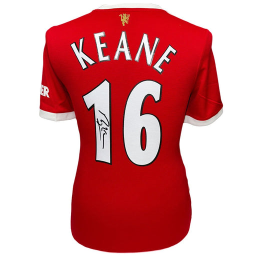 Manchester United FC Keane Signed Shirt - Excellent Pick