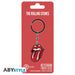 The Rolling Stones Metal Keyring - Excellent Pick