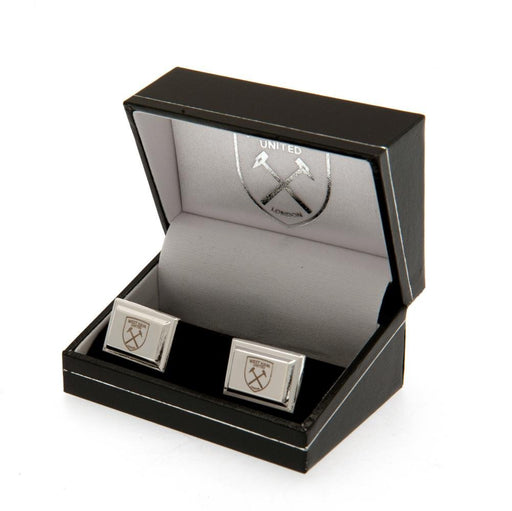 West Ham United FC Silver Plated Cufflinks - Excellent Pick