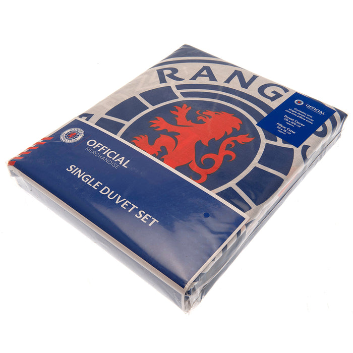 Rangers FC Single Duvet Set PL