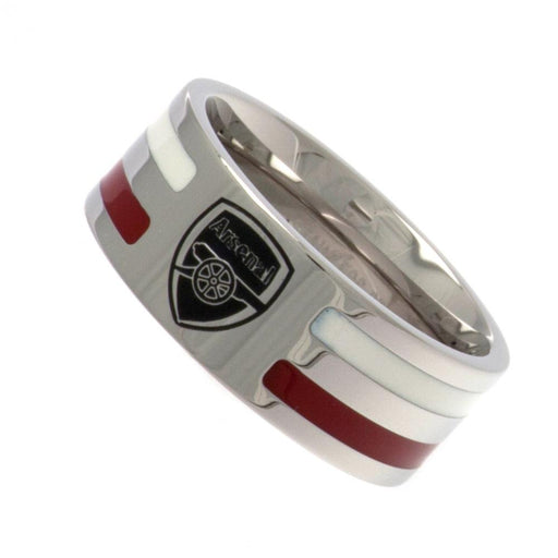 Arsenal FC Colour Stripe Ring Small - Excellent Pick