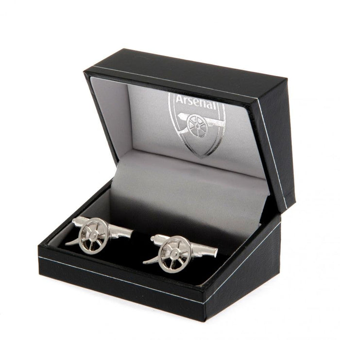 Boutons de manchette en argent sterling Arsenal FC GN